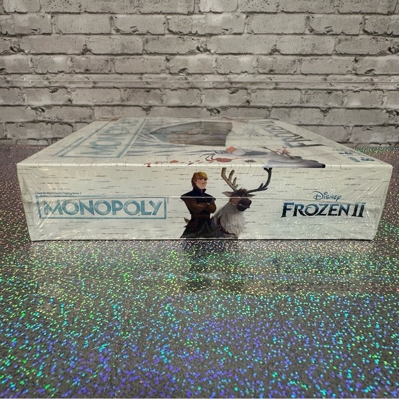 Disney Frozen II Monopoly Game Toy Hasbro Gaming New Sealed - Picture 12 of 14
